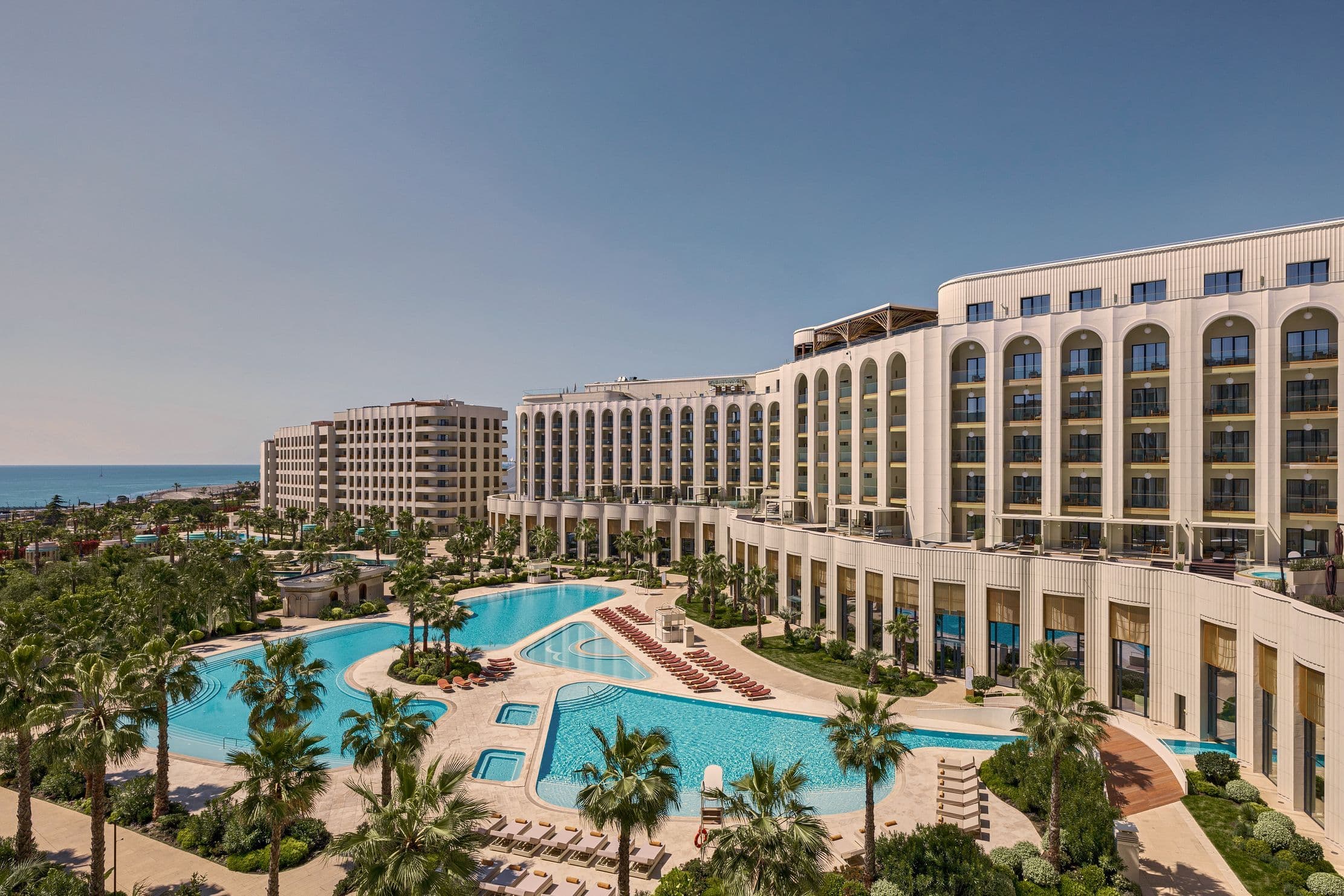На фото отель Mantera Supreme Seaside 5*