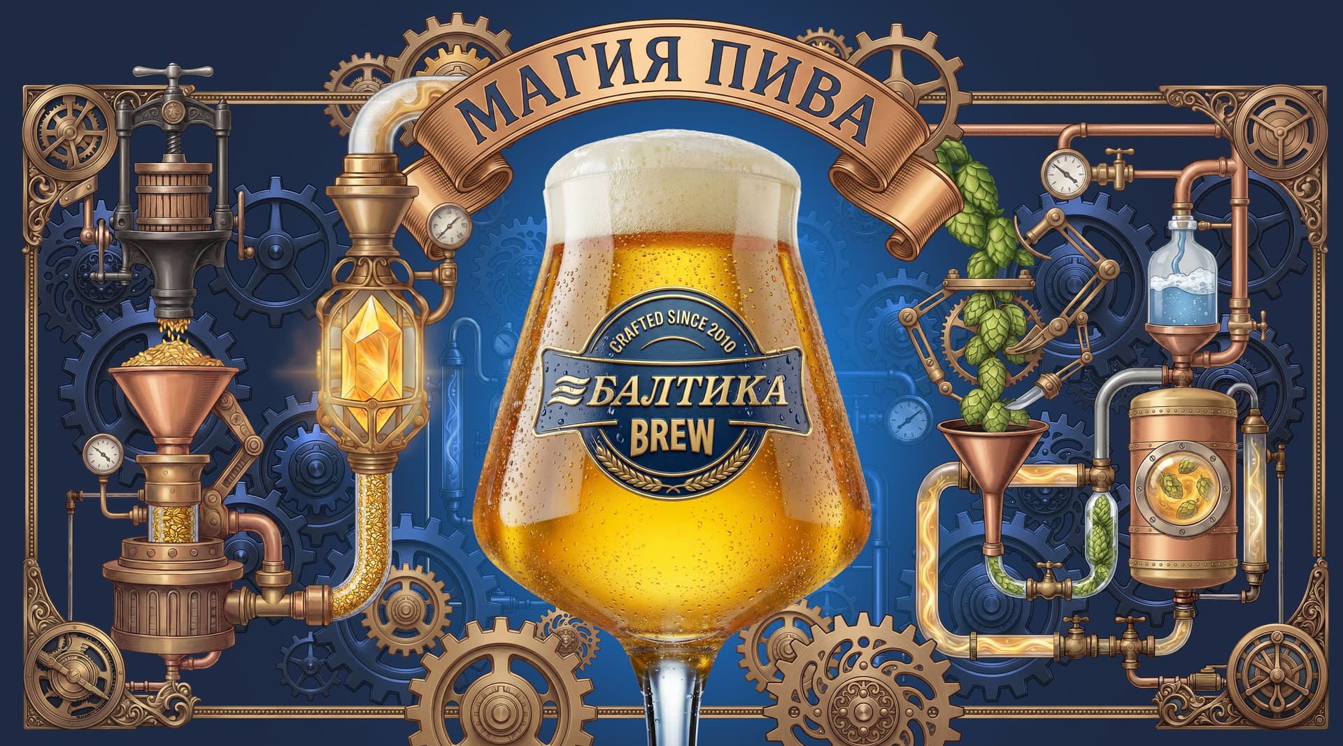 «Балтика» запускает премиальный крафтовый проект «Балтика Brew»