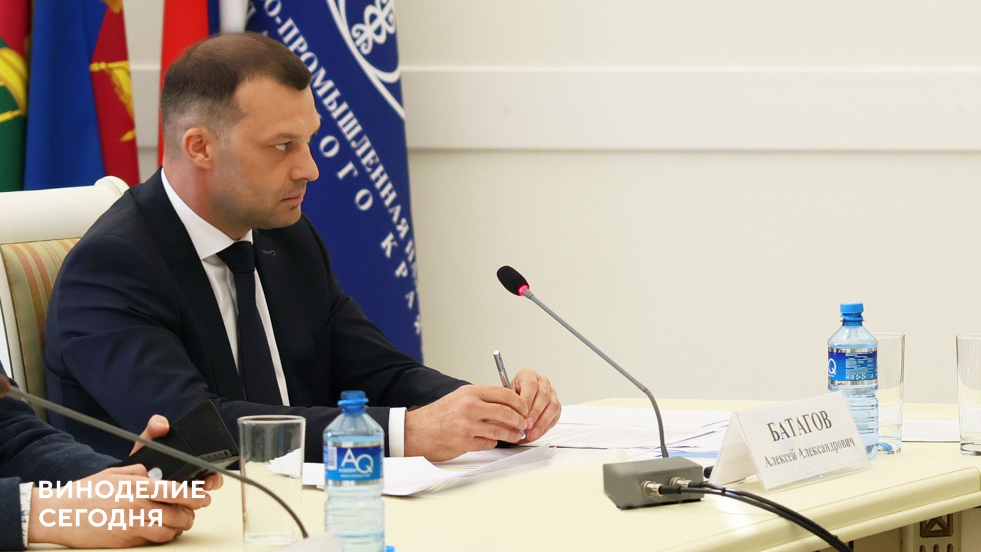 Председатель АНО развития виноградарства и виноделия «Терруары Великой Страны» Алексей Батагов