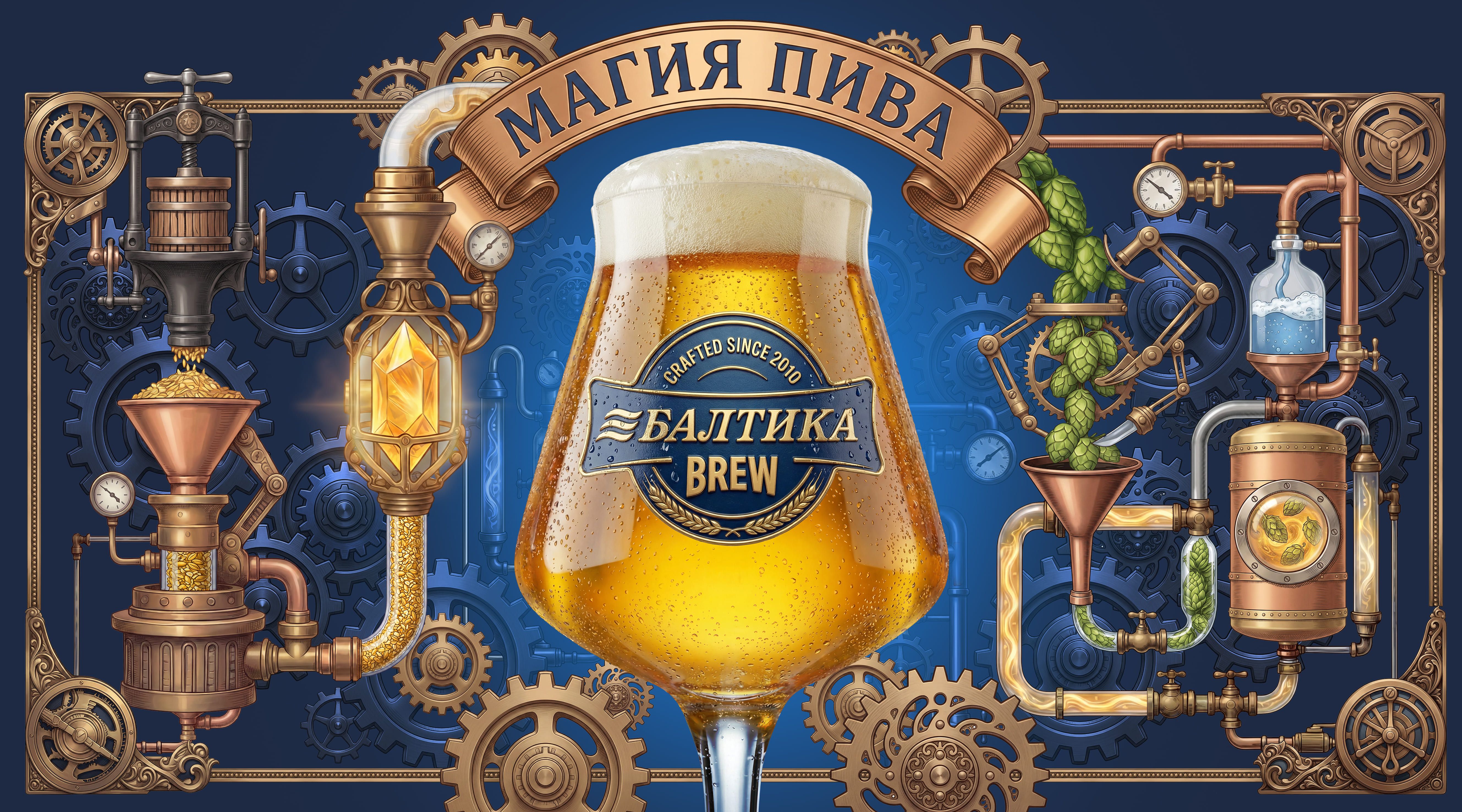 «Балтика» запускает премиальный крафтовый проект «Балтика Brew»